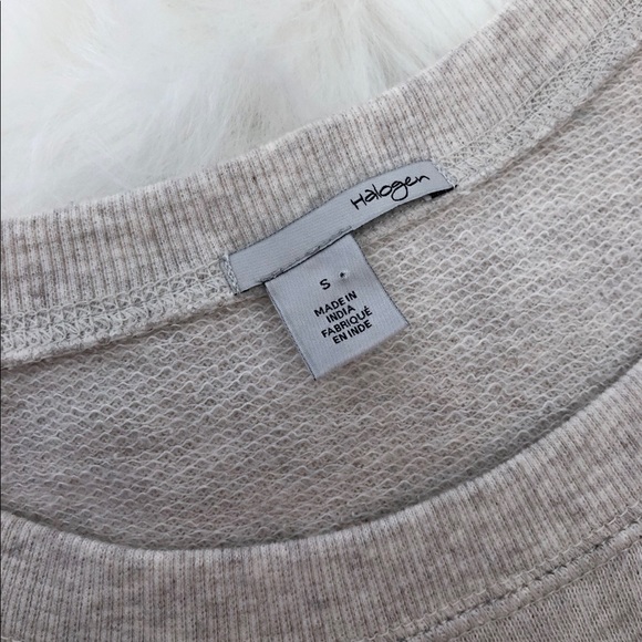 NWT Halogen crew neck embroidered sweater pullover - Picture 3 of 5